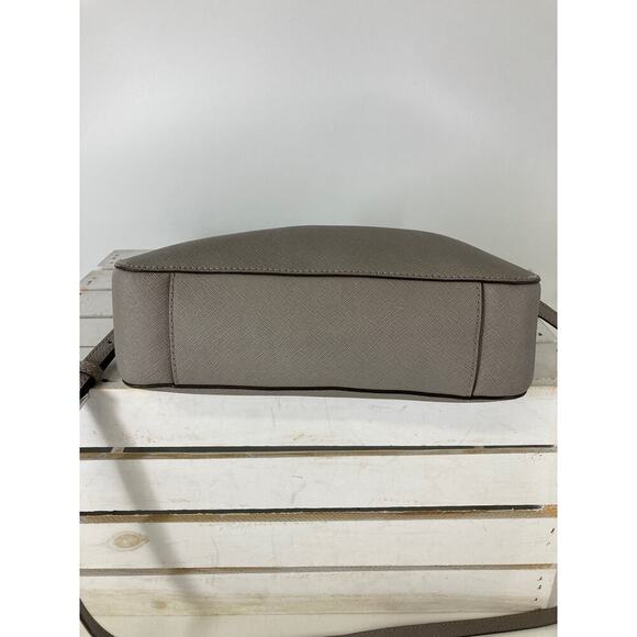 MICHAEL KORS, MEDIUM SIZE GRAY LEATHER CROSSOBODY BAG (ASIS) - Picture 7 of 16